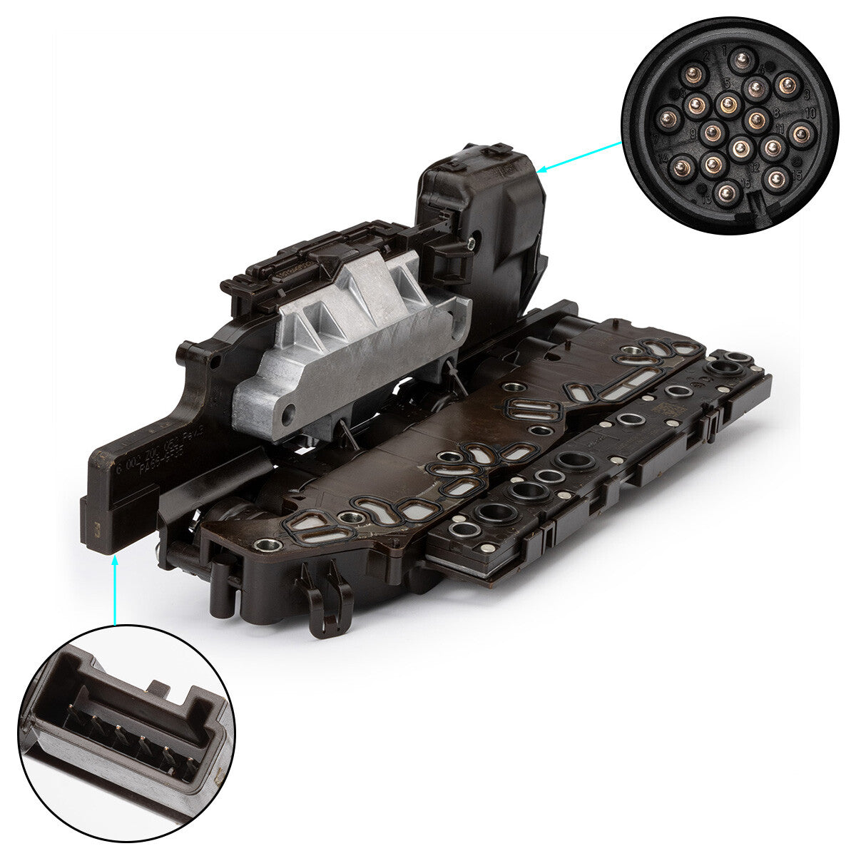 6L45, 6L50, and 6L80 automatic transmission control module valve bodies are compatible with GM 24275872