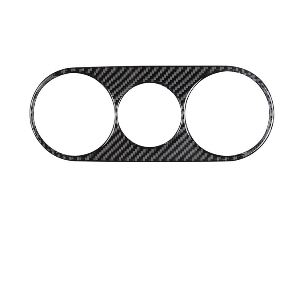 Carbon Fiber Interior Rear Air Vent Cover Trim for Ford F-150 2004-08