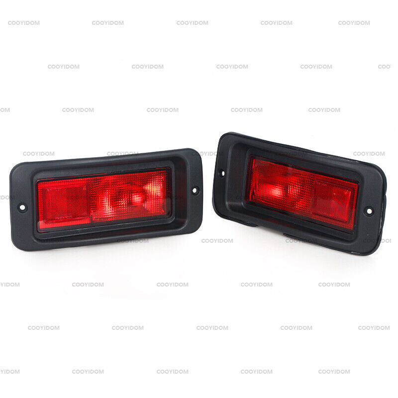 For Montero Pajero Sport 1999-2010 2x Rear Bumper Tail Lights Fog Lamp LH+RH