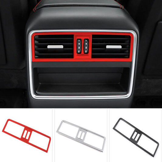 for Porsche for Cayenne 2019-2023 Inner Rear Air Outlet Vent Moulding Cover Frame