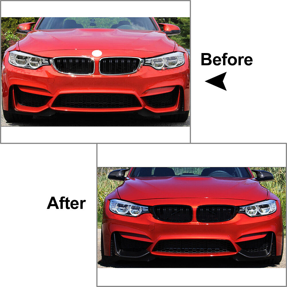 Front Bumper Lip Spoiler FIT for BMW F80 M3 F82 F83 M4 2015-2020