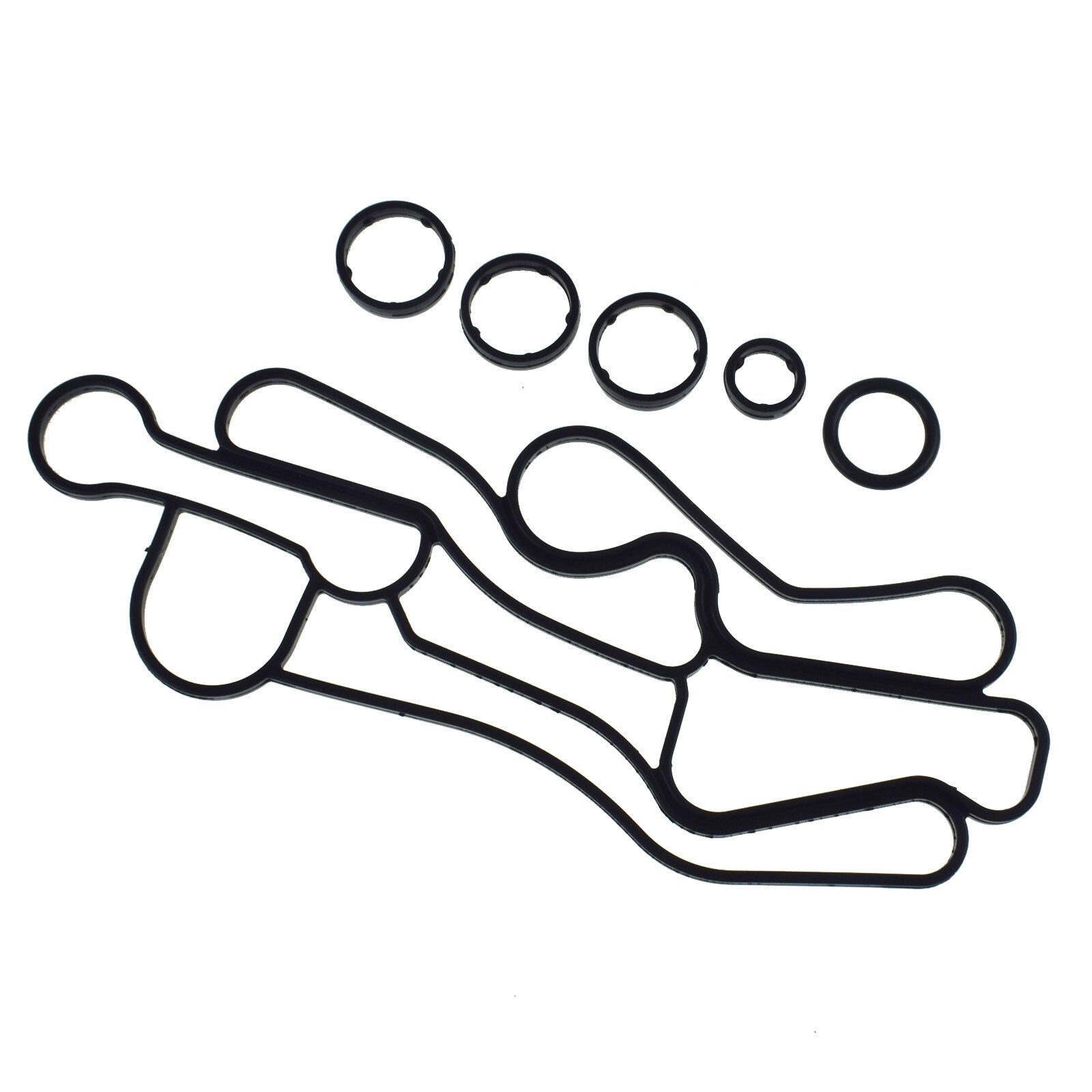 Oil Cooler Gasket Black LR040738 for Land Rover for Range Rover Sport Discovery LR4