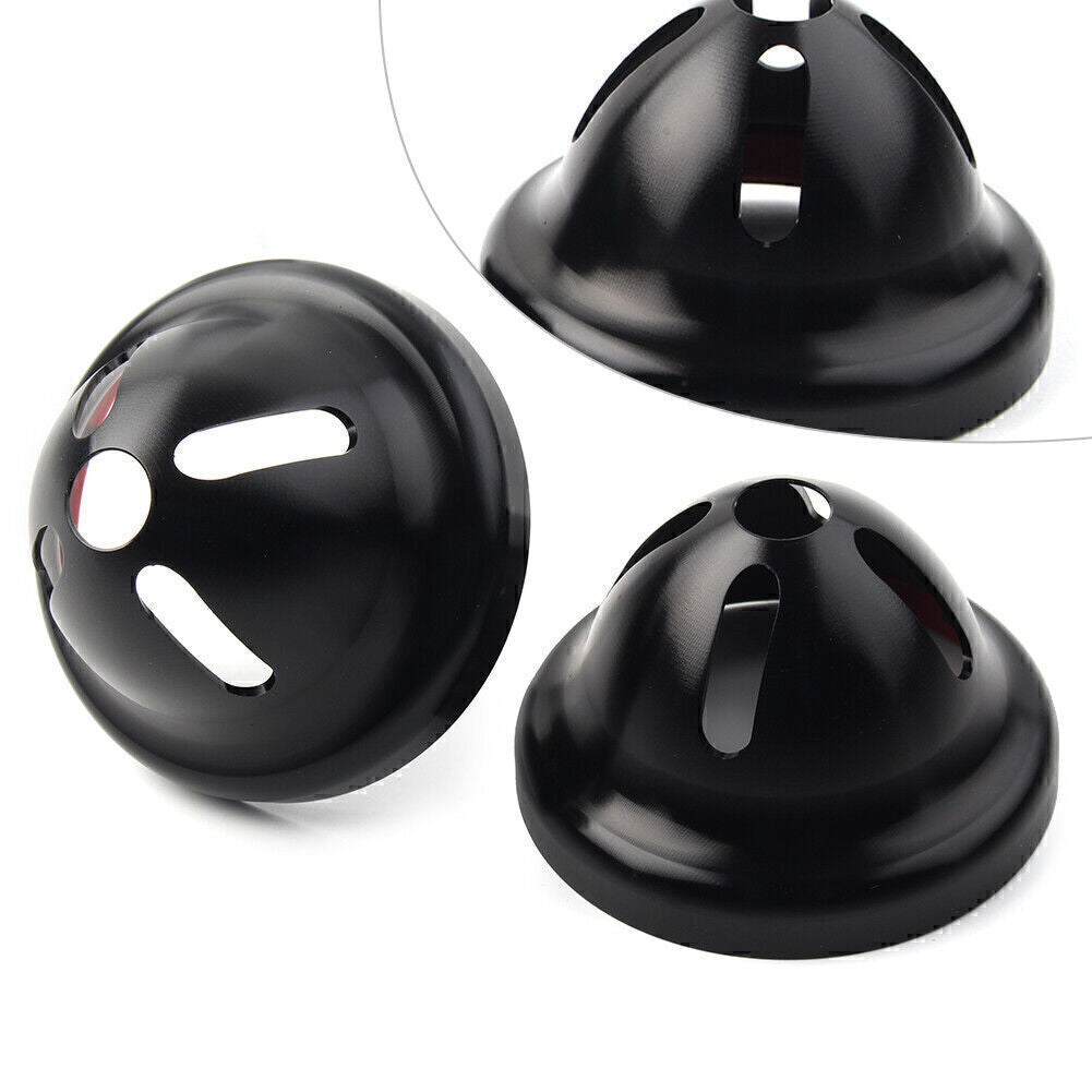 For T100 Scrambler 900 Turn Signal Light Cover Guard Protector Black UK