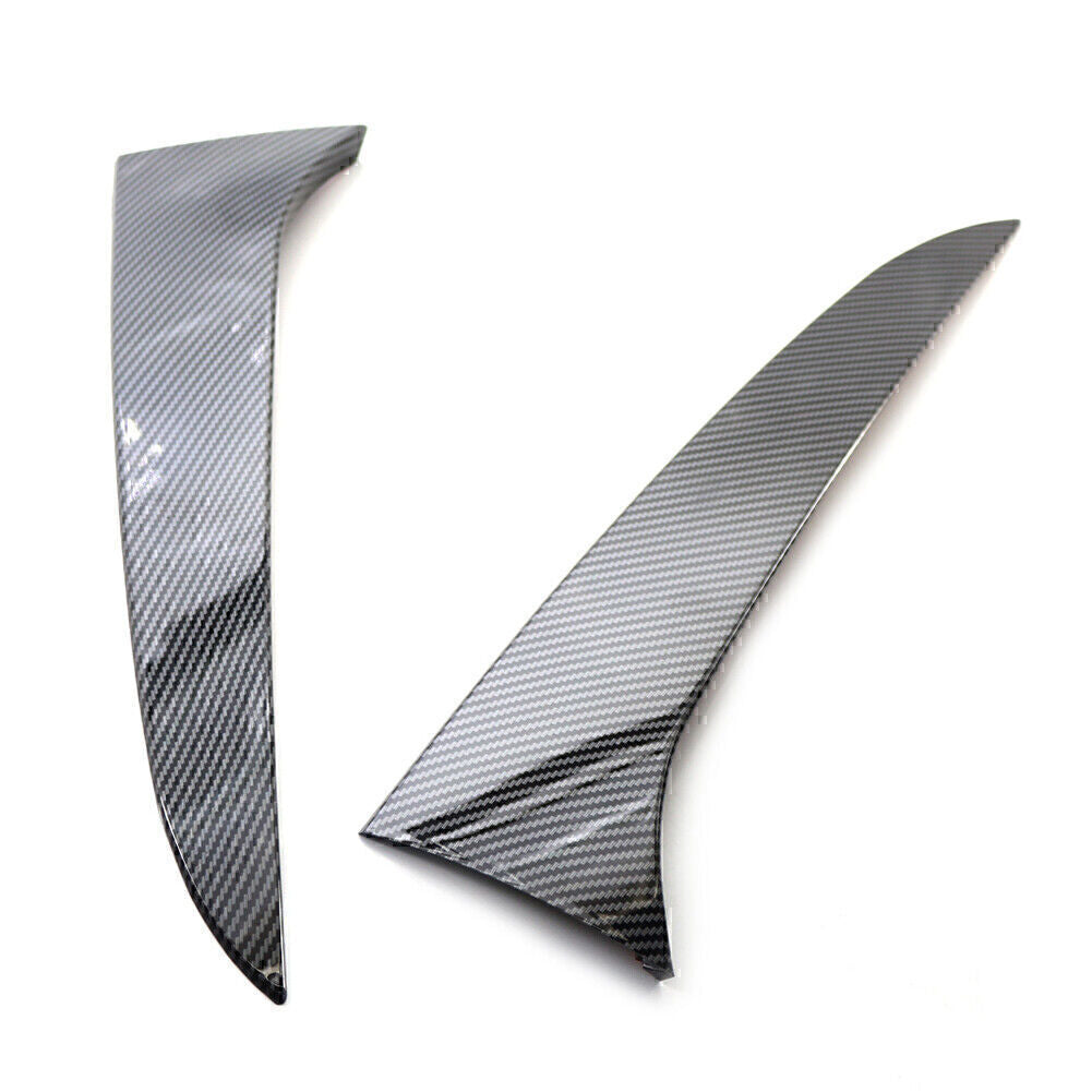 for BMW X1 E84 2009-2015 Carbon Fiber Rear Window Side Spoiler Canard Splitter