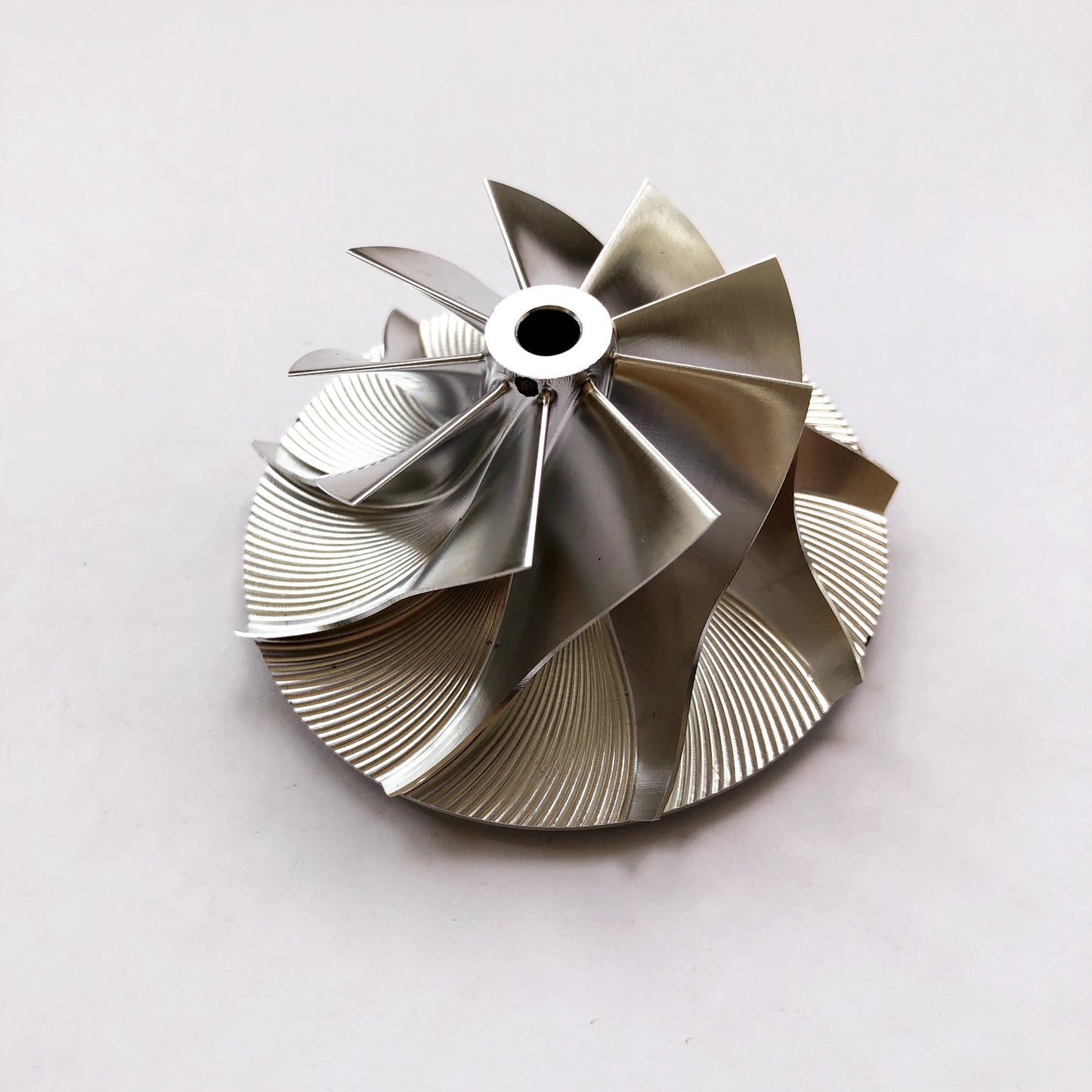 K16 reverse 45.79/67.00mm 9+0blades high-performance billet compressor wheel