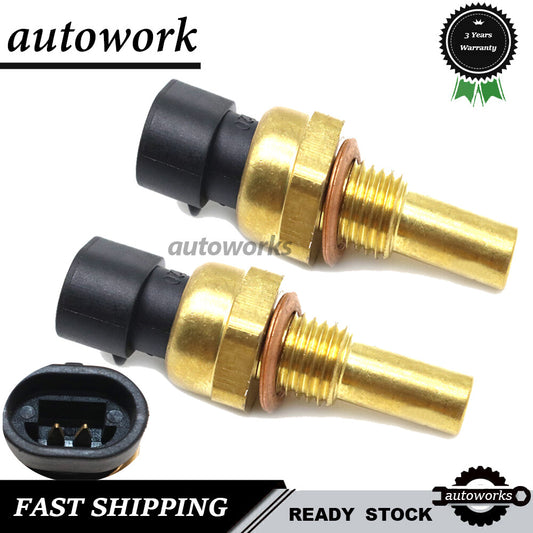 2 X for Chevy 1500 Silverado HD 2500 3500 D Radiator Coolant Sensor Temperature