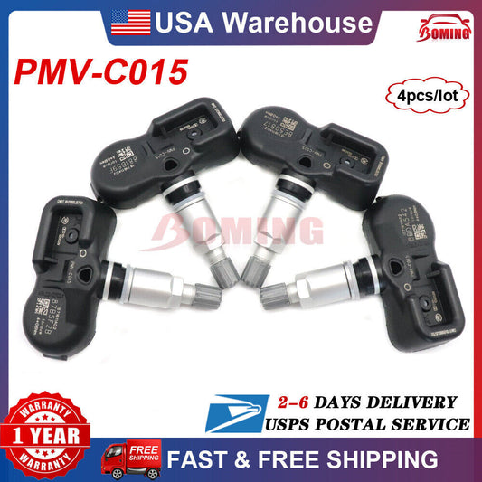 New 4-piece TPMS tire pressure sensor for Toyota Tacoma for Lexus 42607-06030 PMV-C015