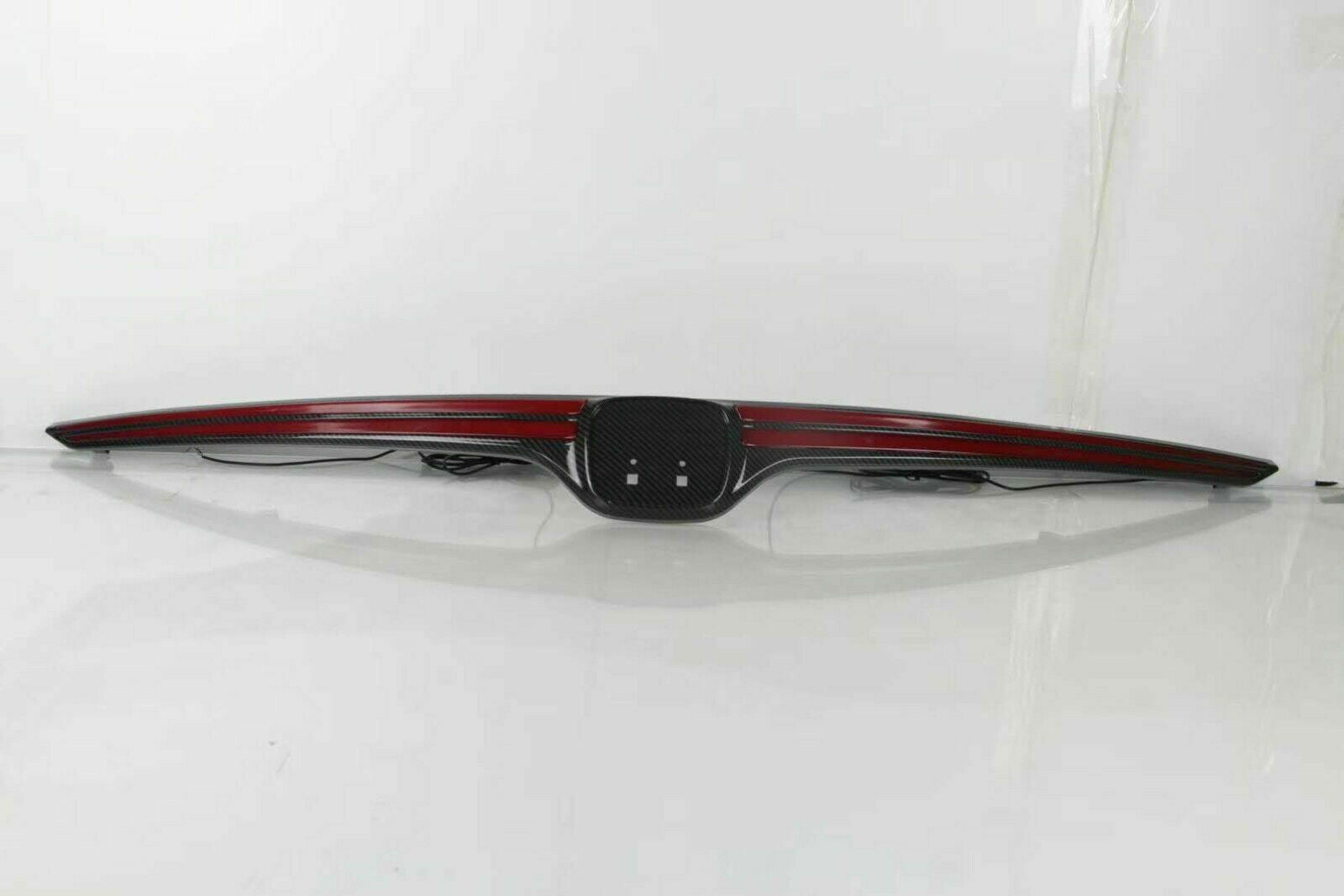 for Honda CRV 2017-2022 Black Rear Door Trunk LED Tail Light Brake Lamp Bar trim