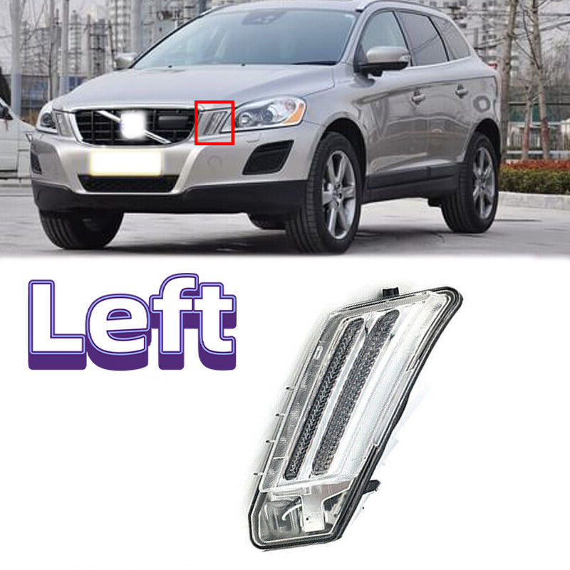 Left for Volvo XC60 2010-2013 Passenger Side Front Bumper Parking Signal Light