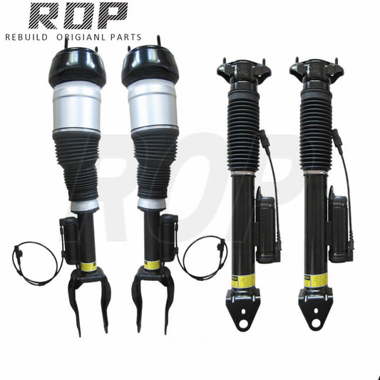Full Set Front Rear Air Suspension Shock Struts for Mercedes ML GL W166 X166 ADS