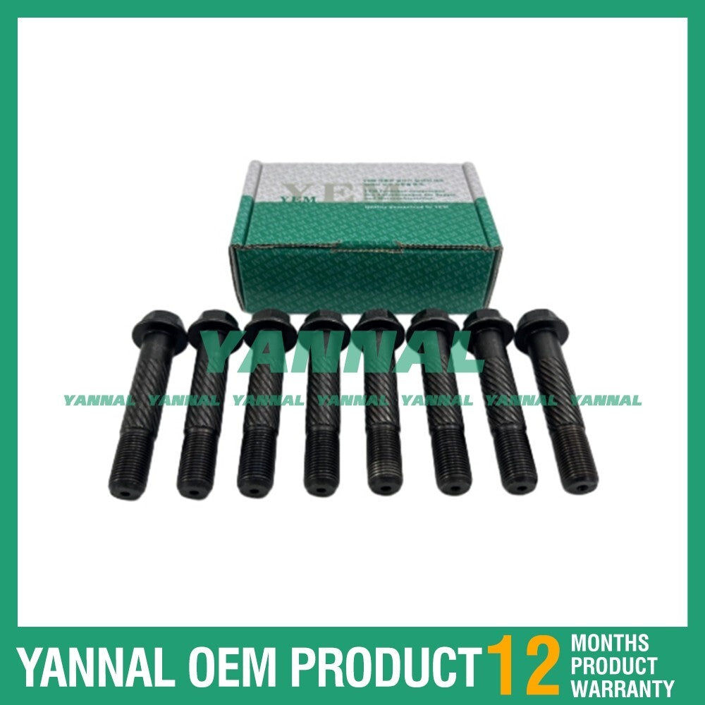 8 new A2300 connecting rod bolts for Neumeier NR3.4 excavators