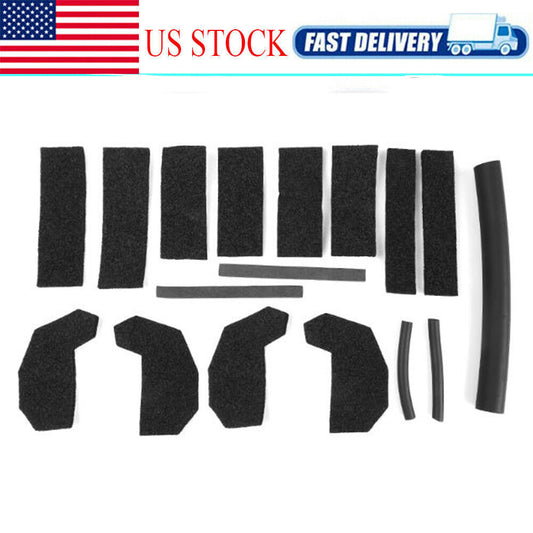 Hard Top Seal Kit 17-PACK for 2007-2018 for Jeep for Wrangler JK Interior Accessories US