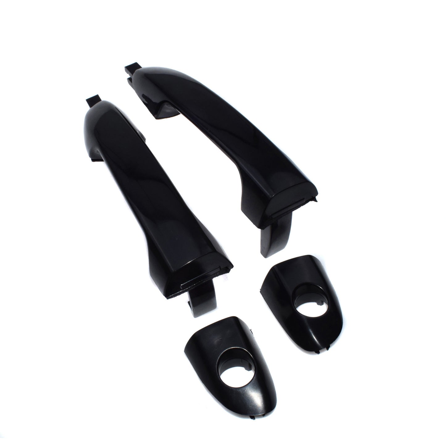 2-Piece Exterior Door Handle Set (Front Left and Right) for Kia 2004-2009 Spectra Spectra5