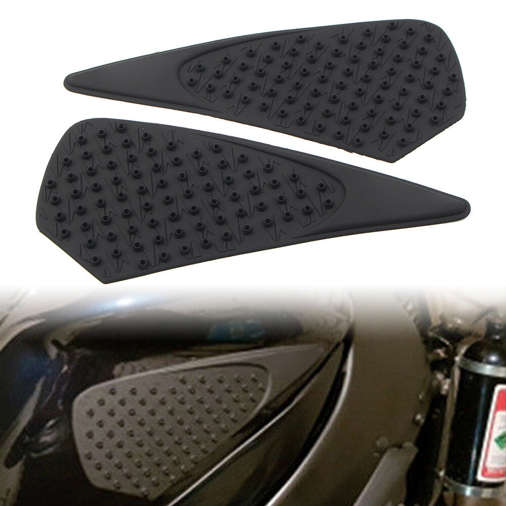 Tank Traction Gas Pad Knee Fuel Side Grips Decals for YAMAHA YZF-R1 07-08 Black