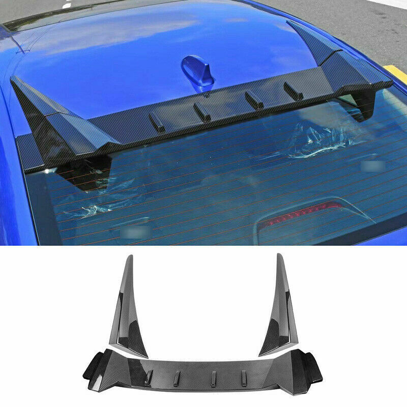 for Honda for Civic 11th 2022-2023 Carbon Fiber TR Rear Trunk Roof Wing Flap Cover