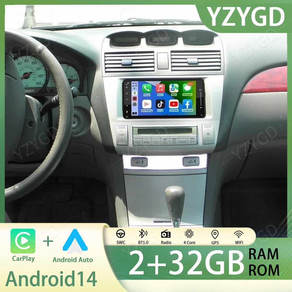 Android Carplay for Toyota Solara 2004-2008 7Car Radio Stereo GPS Navi WIFI