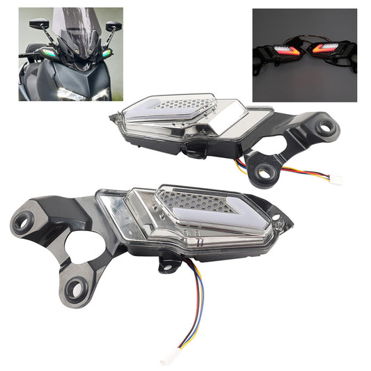 Front Turn Signal Light Indicator Lamp Flowing for Yamaha XMAX 300 2023-2024