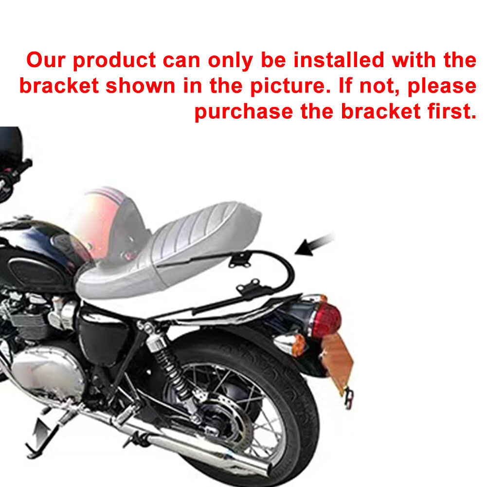 Rear Grab Rail Luggage Rack Kit FOR Street Twin Scrambler T100 T120