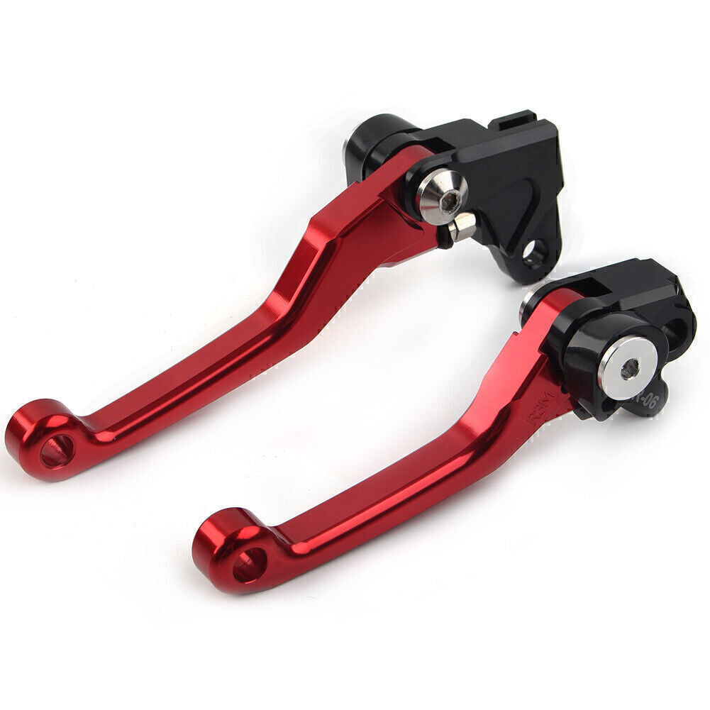 Drehpunkt Bremse Kupplung Hebel F¨¹r for HONDA CRF125R CRF150R CRF250R/450R rot
