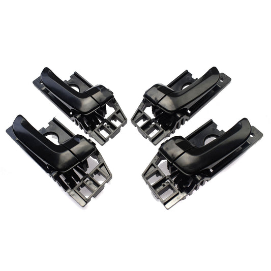 for Kia Sportage 2005-10 Black Inside Interior Door Handle Left  Right Set of 4