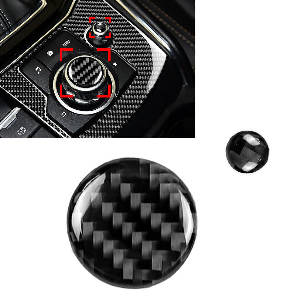 Interior Volume Button Trim for Mazda 3 2017-2021 for Mazda 6 CX-5 CX-9 2016-2021