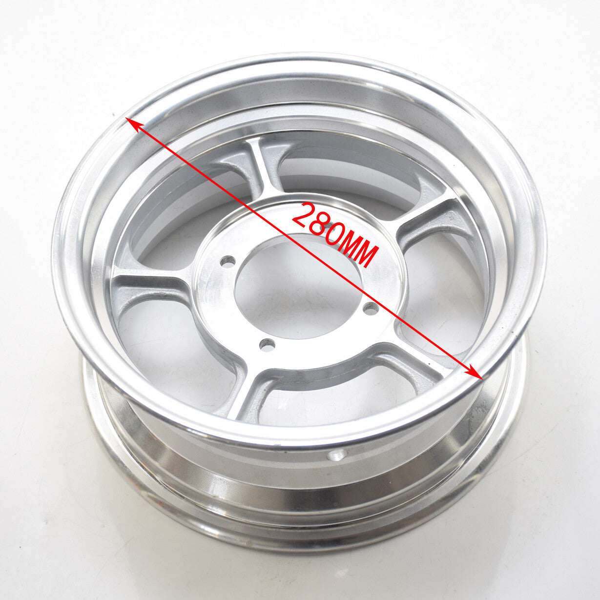 Monkey bike modified front rim 4.00-10 Aluminium wheel hub 10'' wheel vacuum rim