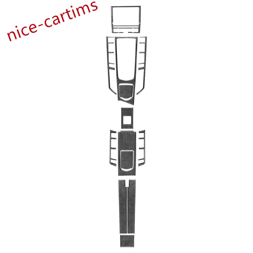 12¡ÁRHD Carbon Fiber Central Control Gear Shift Trim for Porsche for Panamera 2010-16