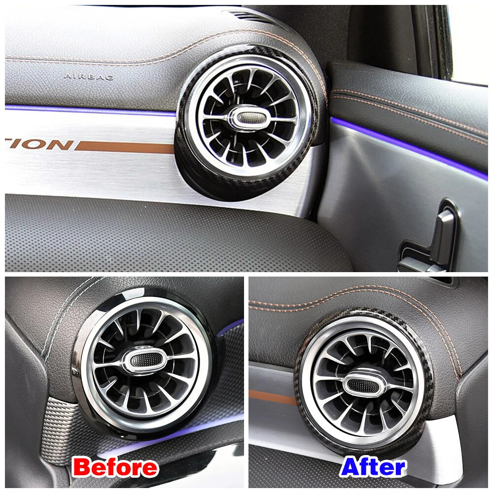 Outlet Vent Frame Ring Cover for Mercedes Benz A CLA Class W177 V177 C118 W118