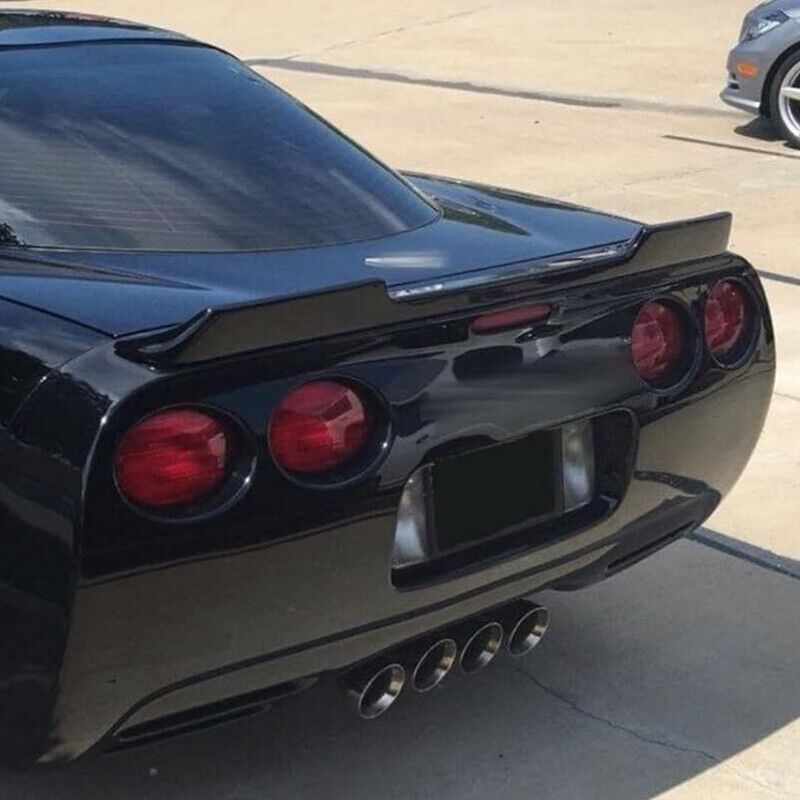 Rear Trunk Spoiler Wing Extended Style For 1997-2004 for Corvette C5 ZR1 Gloss Black