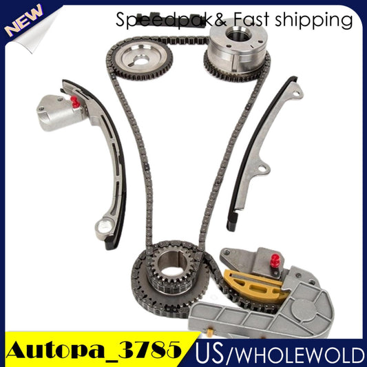 Timing Chain Kit Assembly for Nissan Altima Sentra SE-R 2.5L QR25DE 2002 2003-06