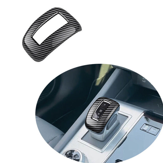 Carbon Fiber Inner Gear Shift Knob Cover ABS for Mitsubishi Outlander 2022-2023
