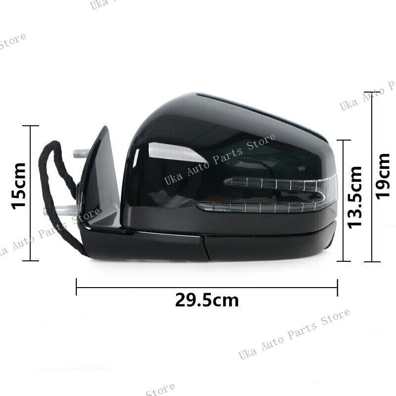 Left Side Door Wing Mirror Blind Spot for Mercedes-Benz W164 ML GL 2005 2006-11