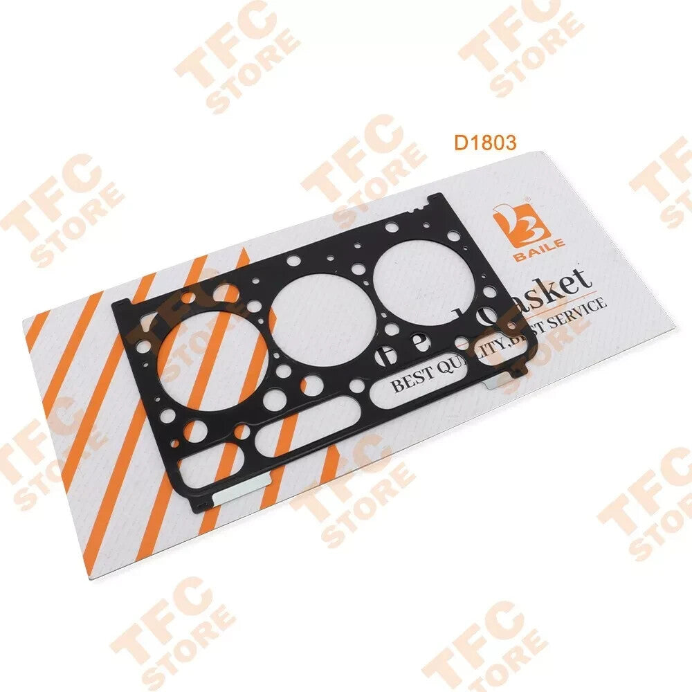 For Kubota D1703 D1803 engine cylinder head gasket 1G750-03312 New
