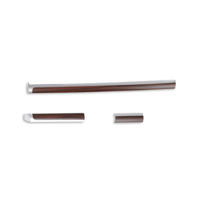 Matte Wood Grain Console Instrument Strip Trim 3X for Toyota for Land Cruiser 08-21