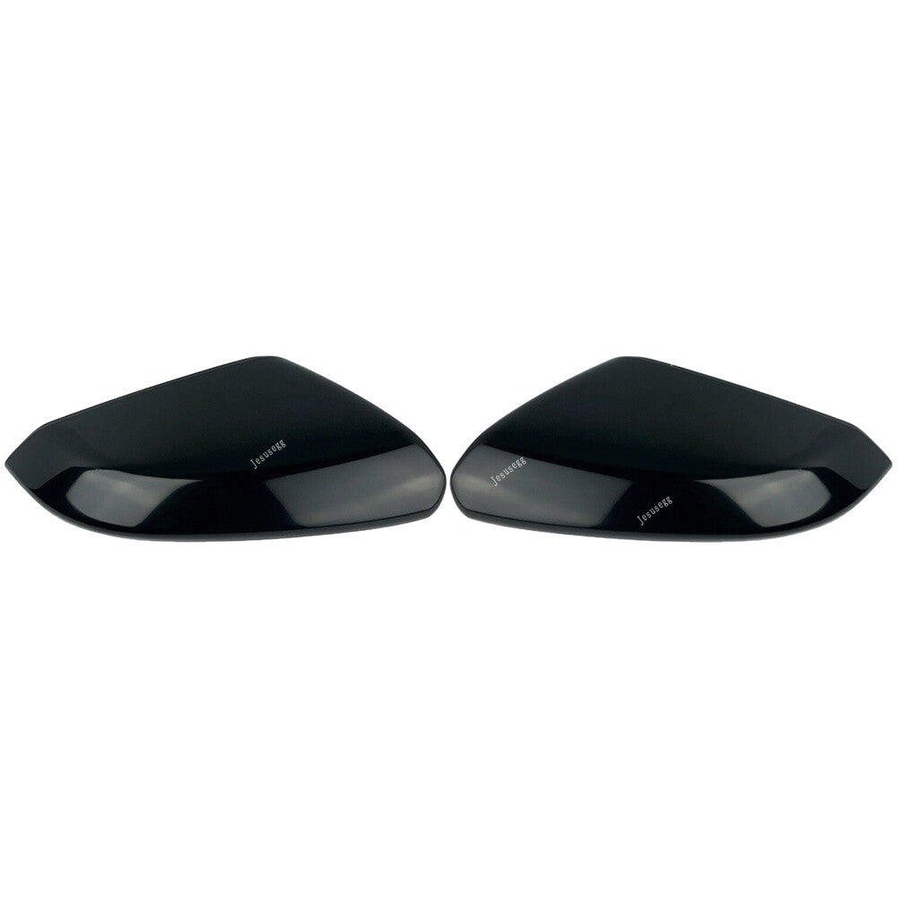 2x Mirror Cap Replacement Front RHLH for Honda for Civic 2016 2018 2019 2020 Black
