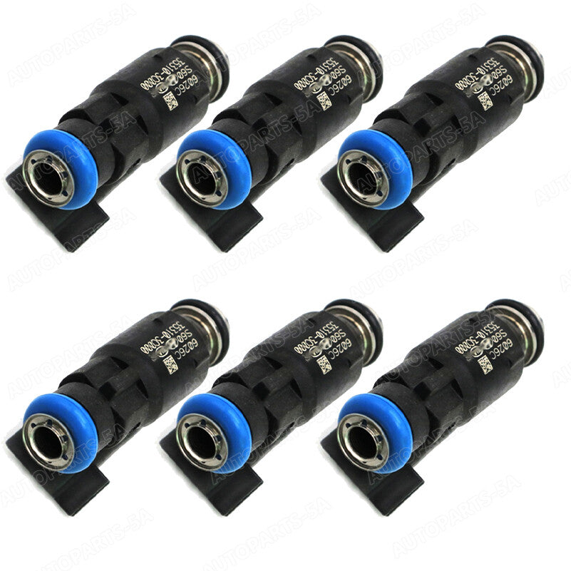 6-pack fuel injectors for 2006-2012 Hydendr for Kia 3.3L 3.8L DOHC 35310-3C000