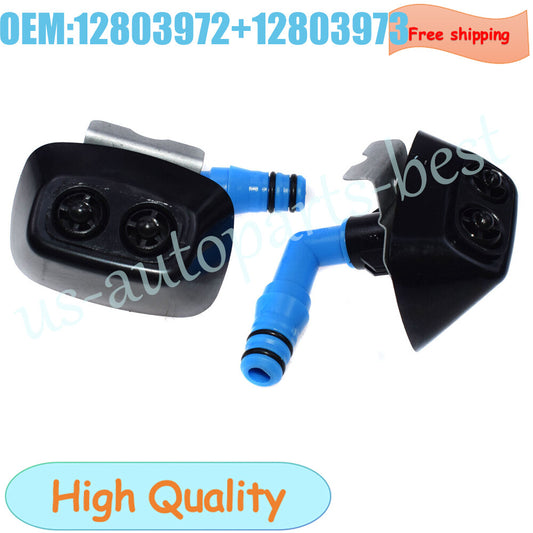 for Saab 9-3 2004-12 Left Right Headlight Washer Jet Nozzle12803972 12803973