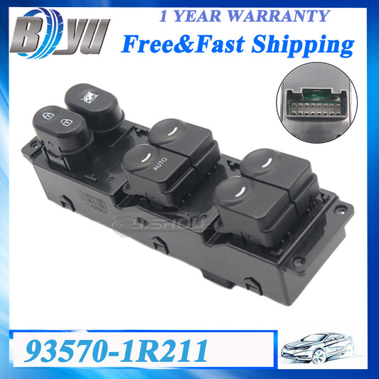 93570-1R211 NEW Power Window Switch Fits for Hyundai Accent 1.6L 2015 2016 2017