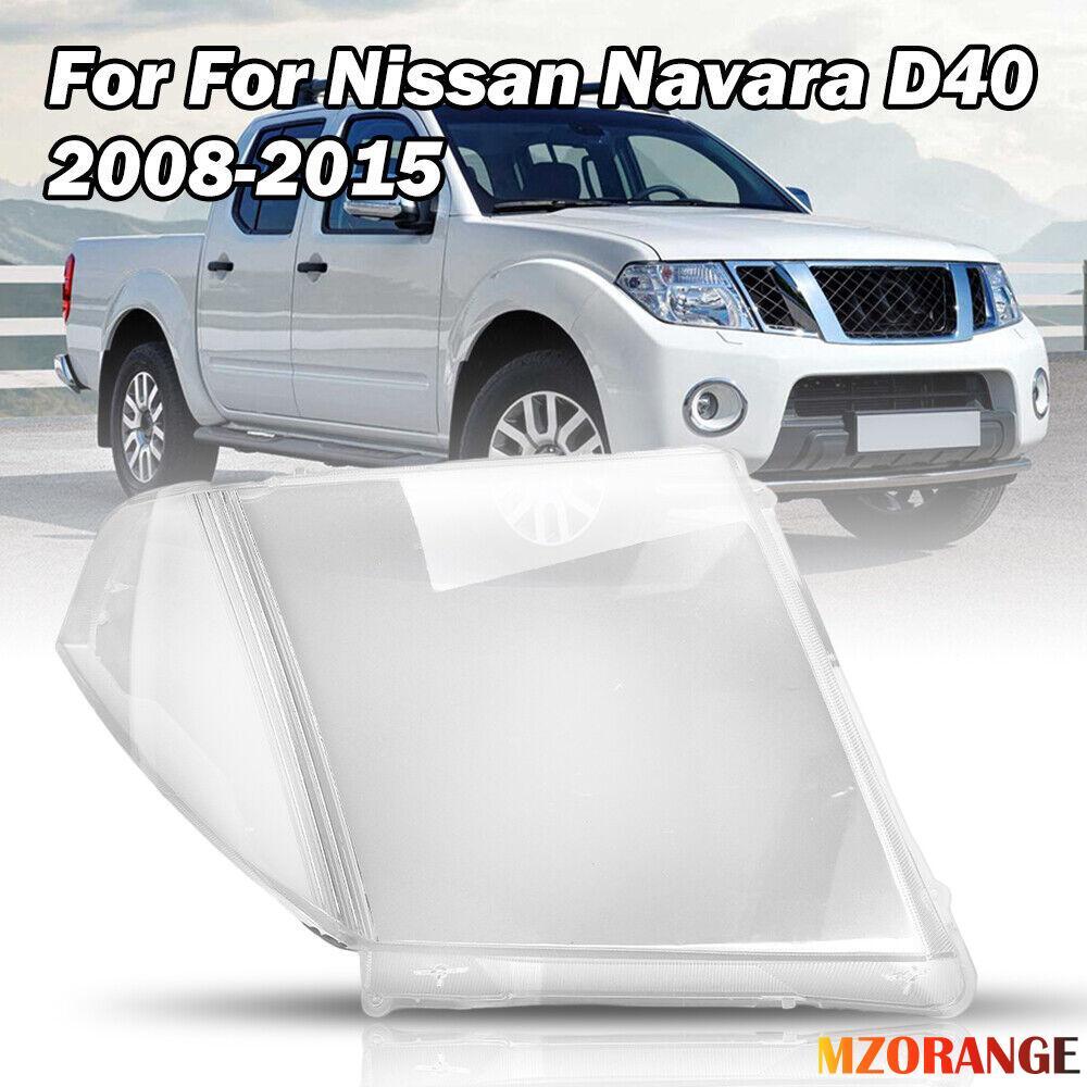 F¨¹r for Nissan Navara D40 2005-2014 Rechts Scheinwerferglas Scheinwerfer Abdeckung