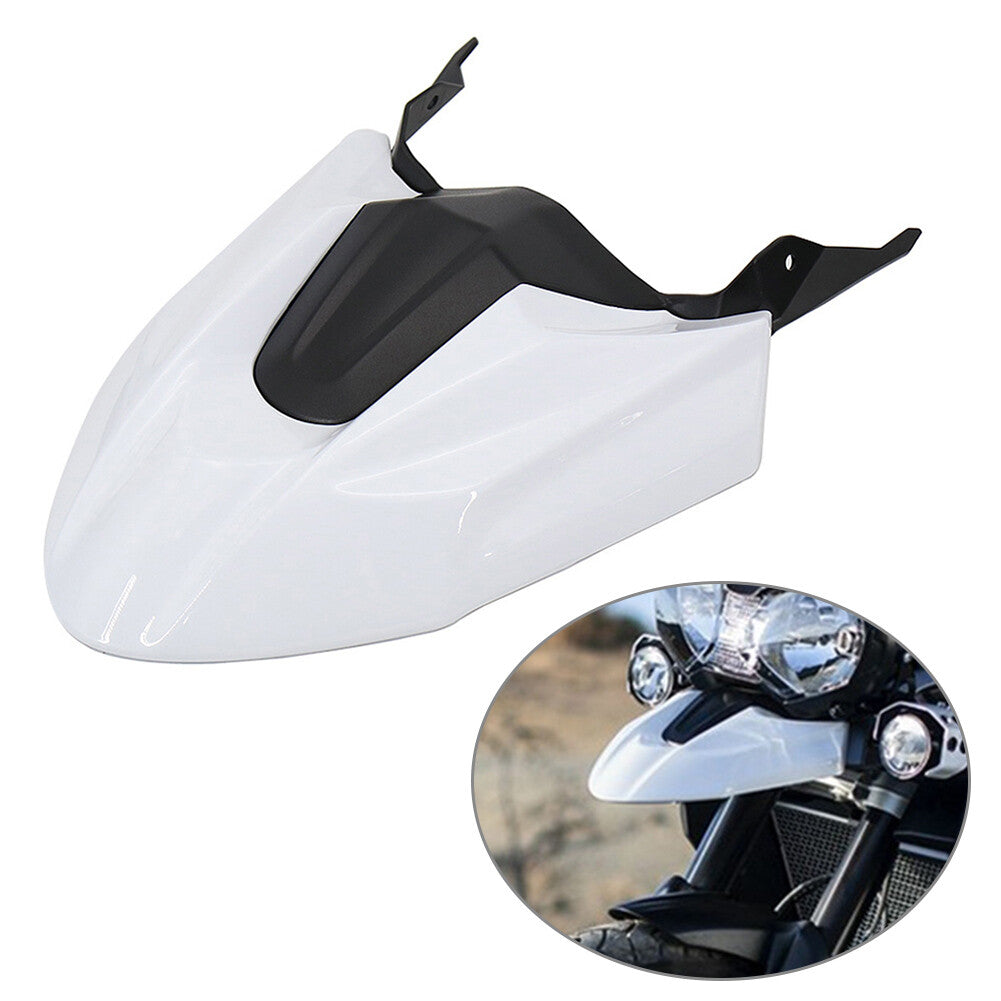 Vorderer Schnabel Verl?ngerung Verkleidung Nasenbezug f¨¹r Tiger800 XRT XRX Wei?