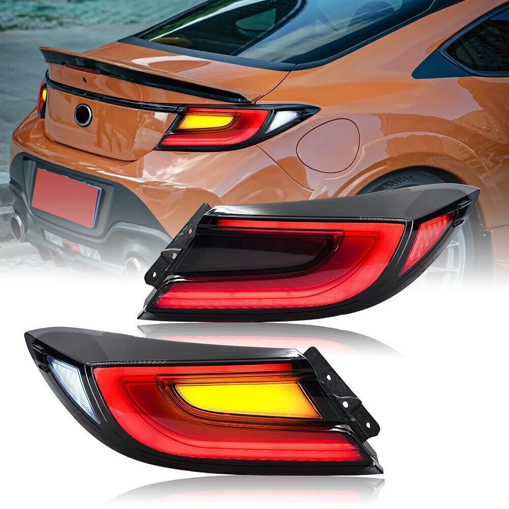1 Pair Rear Brake Lamps Tail Light For 2021-2024 for Toyota GR86 for Subaru BRZ