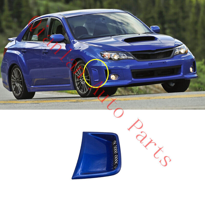 For Auto for Subaru Impreza WRX STI 2007-14 Blue Front Right Bumper Vent Air Intake