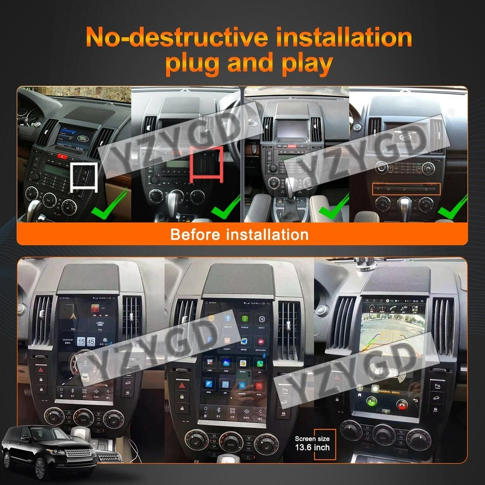 for Land Rover Freelander 2 2005-2015 Android Stereo CarPlay Car Radio Player