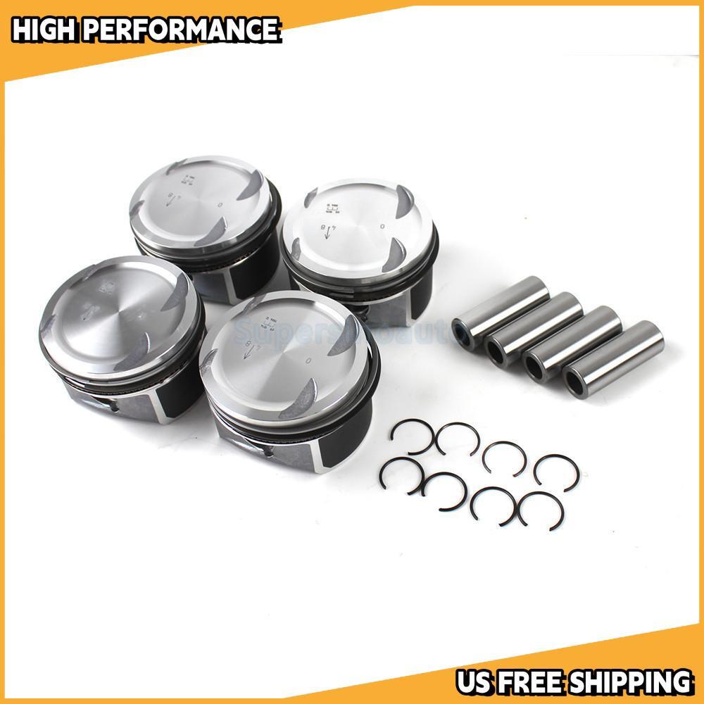 4pcs Pistons  Rings Set ¦µ82mm for 1.8L for Mercedes-Benz W203 W204 A209 C200K M271