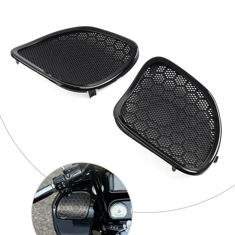 Front Speaker Grill Cover Trim for Harley Road Glide Special FLTRXS 2015-23