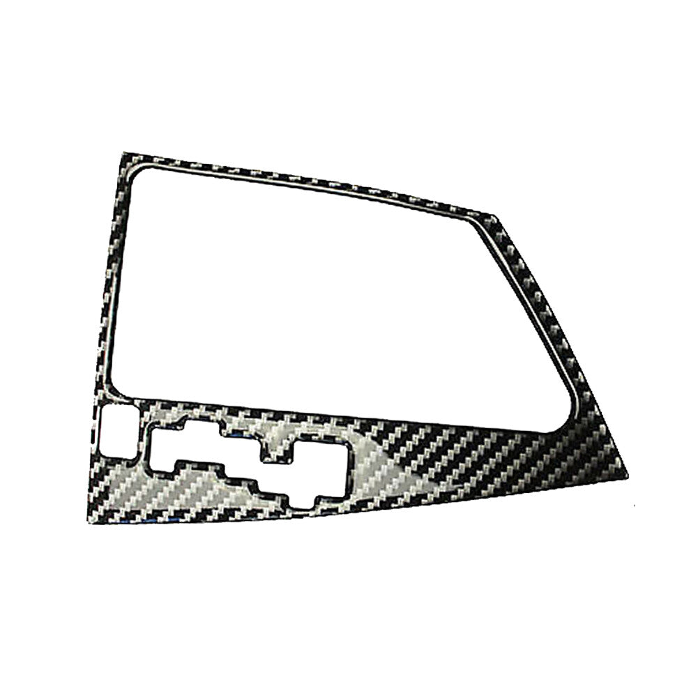 Carbon Fiber Interior Gear Shifter Panel Cover Trim for Toyota for Corolla 2014-2018