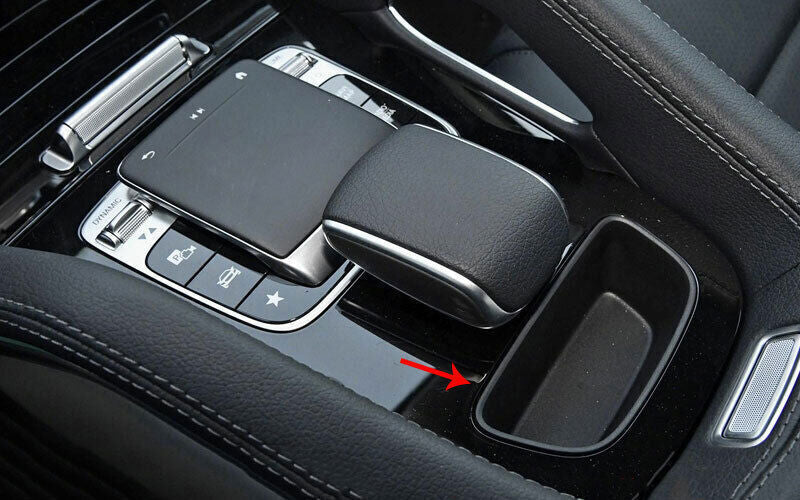 for Benz GLE GLS 2020-2023 Matte Silver Central Console Gear Shift Cover Trim 1P