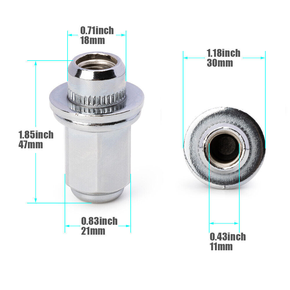 2-piece pack fits for Toyota Tacoma Tundra for Lexus wheels, LUG STUD HUB BOLT 90942-02049, .