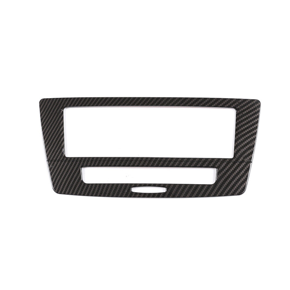 Carbon Fiber ABS Central Console CD Panel Trim for Mercedes-Benz GLE GLS 2013-19