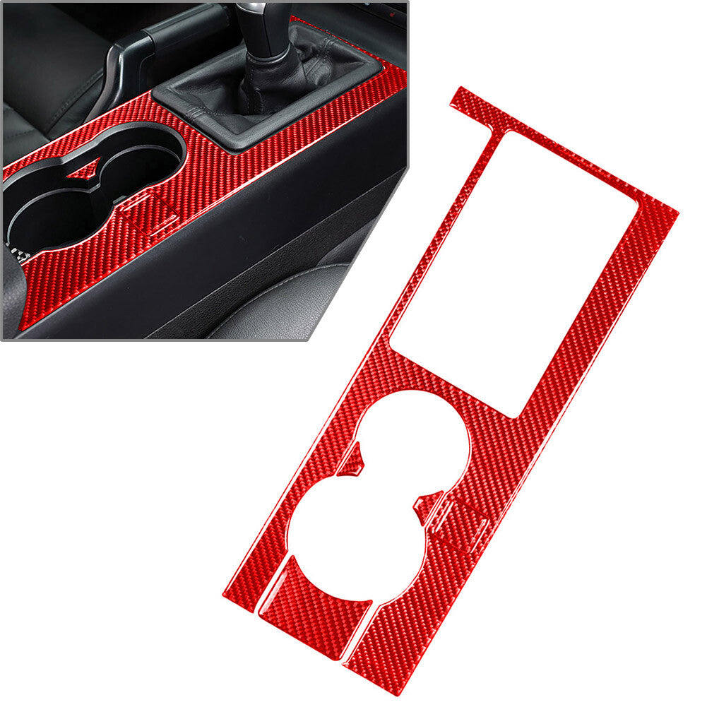Carbon Fiber Interior Gear Shift Cover Trim for Ford for Mustang 2005-2009 05 06
